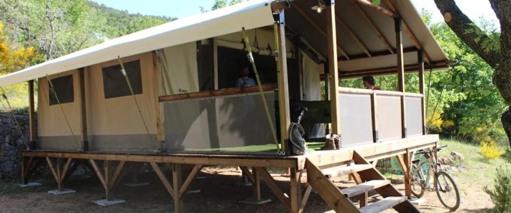 Campasun Camping De L'Aigle Aiguines Zewnętrze zdjęcie