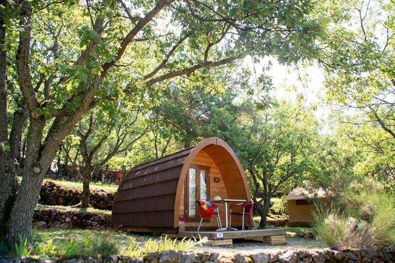 Campasun Camping De L'Aigle Aiguines Zewnętrze zdjęcie
