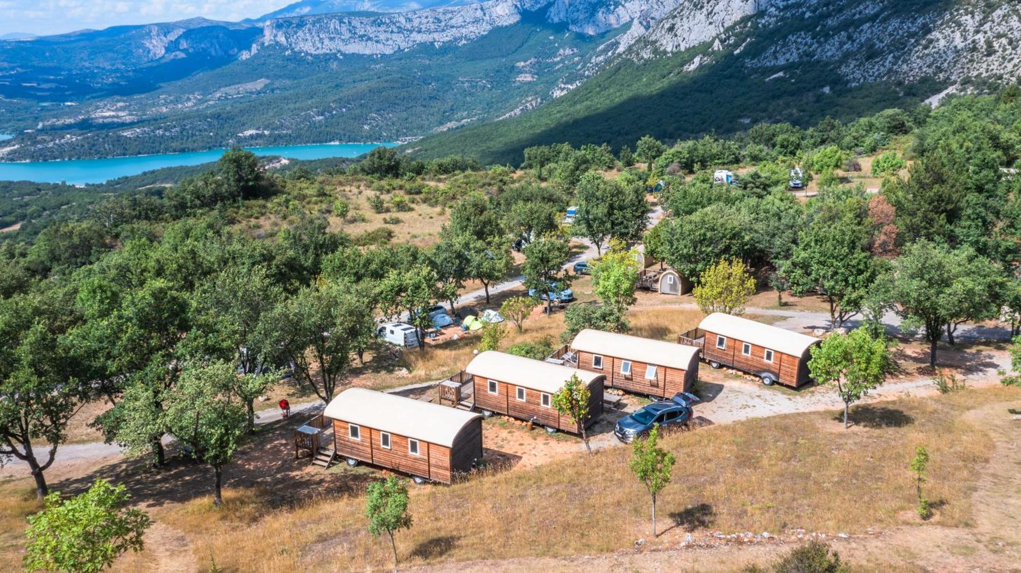 Campasun Camping De L'Aigle Aiguines Zewnętrze zdjęcie